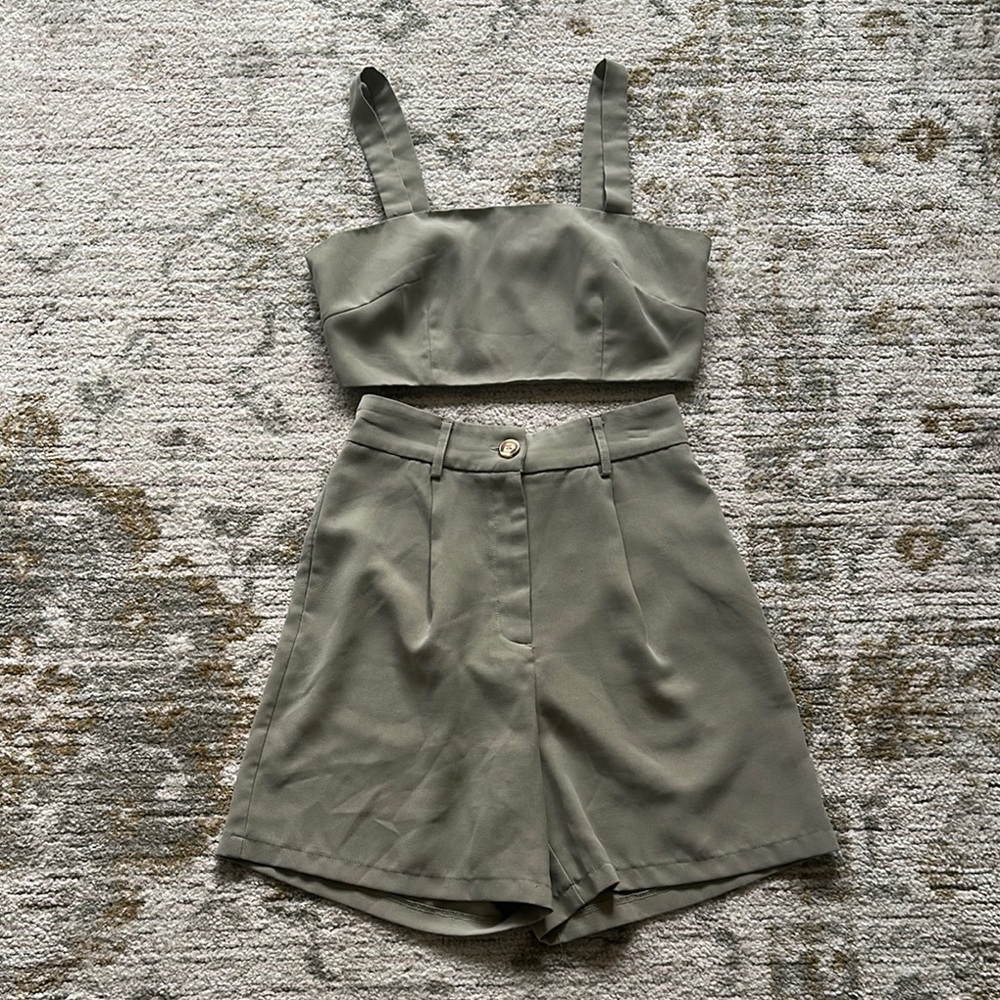 Women's Olive Green Set